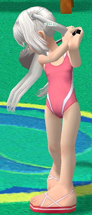 微乳具合がハッキリと(*ノノ)